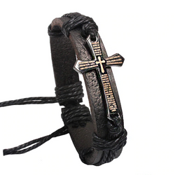 Bible verse cross bracelet