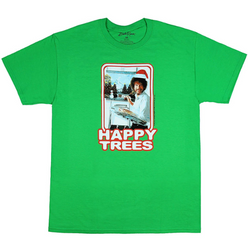 Bob Ross Happy Trees Christmas Hat Men's Holiday T-Shirt